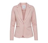 ICHI IHKATE BL - Blazer Corto da Donna, con Blazer a Bottone, con Colletto Elasticizzato e Risvolto, Rose Smoke Melange (12524), S