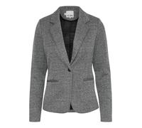 ICHI Ihkate Jacquard Bl4 Blazer Casual da Lavoro, Nero, M Donna