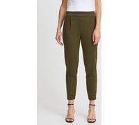 Ichi IHKATE JACQUARD Pantaloni da donna in tessuto con tasche a fessura Tasche a filetto Vita elastica leggermente elasticizzata Vestibilità regolare