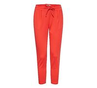 ICHI Ihkate Pa Pantaloni Casual da Lavoro, Rosso Papavero (171664), L Donna