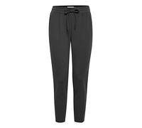 ICHI Kate Pa Pantaloni, Dark Grey Melange (10021), L Donna