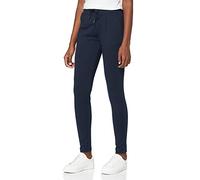 ICHI IHKATE PA2 - Pantaloni da Donna con Taglio Elasticizzato e Sottile, con Elastico in Vita, Total Eclipse (14044), L