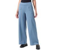 ICHI Ihkate SUS Long Wide Pa2 Pantaloni Casual, 184215/Blue Mirage, L Donna