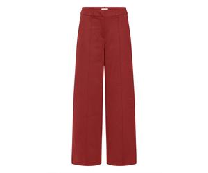 ICHI - Ihkate SUS Pantalone Largo da Ufficio - - Trousers - Donna - Rosso - L