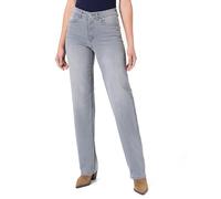 ICHI Ihtwiggy Straight Pantaloni Eleganti da Uomo, 200344/Light Grey Wash, 25W x 34L Donna