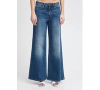 Ichi - IHTWIGGY WIDE Blu - Abbigliamento 28 Blu