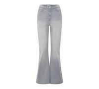 ICHI - Jeans a zampa a vita alta Ihtwiggy - - Jeans - Donna - Grigio - W29 L30