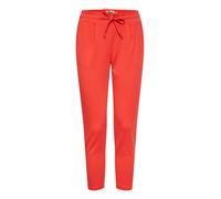 ICHI Ihkate Pa Pantaloni Casual da Lavoro, Rosso Papavero (171664), L Donna