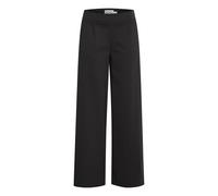 ICHI, ,Trousers ,Donna ,Nero ,S Pantaloni regolari da donna