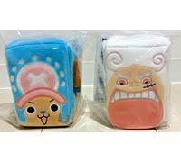 Ichiban Kuji One Piece Card Game E Prize Plush Multi-Card Case 2 Type set nuovo