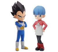 Ichibansho Figure - Dragon Ball DAIMA - Vegeta (Mini) & Bulma (Mini) Masterlise da collezione Statue