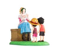 ICHIBANSHO FIGURE - One Piece - Memories of Foosha Village (Road to Down), Bandai Spirits Revible Moment Statua da collezione