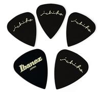 Ichika Nito Signature Pick, Teardrop shape, Medium (0.8mm), Ultem, Color: Black