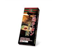 Ichiran Hakata noodles Kamadare, 2 pasti inclusi, zuppa tonkotsu premium ramen con speciale salsa secca rossa Ichiran segreta - 2 pasti