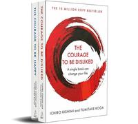 Ichiro Kishimi 2-Book Collection Set | The Courage to Be Disliked & The Courage to Be Happy