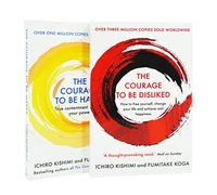 Ichiro Kishimi 2 Books Collection Set (The Courage to be Happy, The Courage To Be Disliked)