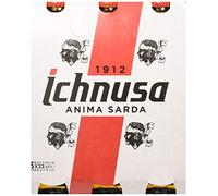 Ichnusa Set 8 Birra in Bottiglia 33x3 Vetro Bevanda alcolica da tavola, Multicolore, 330 ml (Confezione da 8), 8 unità