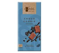iChoc Choco Cookie Cioccolato vegan 80g x 10 (confezione da 10)