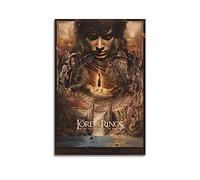 ICHU Poster decorativo su tela, motivo: Il Signore degli Anelli Hobbit, poster decorativo da parete e stampa artistica moderna per la camera da letto della famiglia (40 x 60 cm)