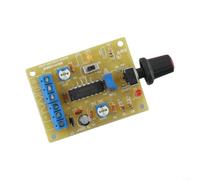 ICL8038 Modulo generatore di segnale, scheda sinusoidale quadrata a onda triangolare, kit elettronico fai da te da 12 V per test e istruzione su circuiti