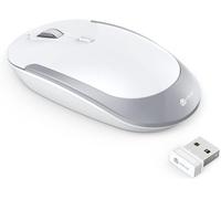 iClever Mouse wireless ricaricabile silenzioso per computer portatile PC computer Windows