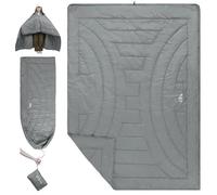 iClimb 3M Thinsulate - Coperta termica da campeggio, ultraleggera, compatta (grigio chiaro)