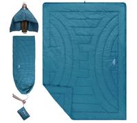 iClimb 3M Thinsulate - Coperta termica da campeggio ultraleggera e compatta (blu)