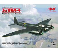 ICM 1/48 JU 88A-4 WWII GERMAN BOMBER