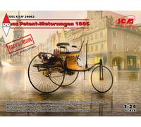 ICM 1/24 BENZ PATENT-MOTORWAGEN 1886 (EASY VERSION = PLASTIC WHEEL-SPOKES)