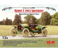ICM 1/24 FORD MODEL T 1913 SPEEDSTER AMERICAN KIT MODELLINO AUTO MODELLISMO