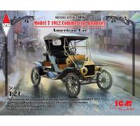 1:24 ICM KIT Model T 1912 Commercial Roadster American Car Kit ICM24016