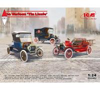 ICM 1/24 THE VARIOUS TIN LIZZIE