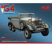 Typ G4 (1935 Production), German Personnel Car 1:24 Plastic Model Kit 24011 ICM