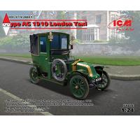 Type Ag 1910 London Taxi 1:24 Plastic Model Kit ICM