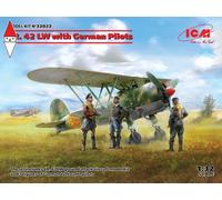 ICM 1/32 CR. 42 LW WITH GERMAN PILOTS
