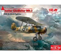 ICM 1/32 GLOSTER GLADIATOR MK.I WWII BRITISH FIGHTER (NEW MOLDS)