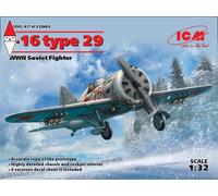 ICM 1/32 I-16 TYPE 29 WWII SOVIET FIGHTER
