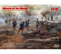 ICM 1/32 KIT ACTION FIGURE MILITARE MIRACLE ON THE MARNE MODELLISMO MODELLINO