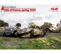 ICM DS3514 1/35 Battle of France, spring 1940 (Panhard 178 AMD-35, FCM 36, Laffl