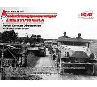 Beobachtungspanzerwagen Sd.kfz.251/18 Ausf.a WWII German Observation 1:35 Kit