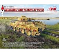 ICM 1/35 BERGEPANTHER WITH PZ.KPFW.IV TURRET