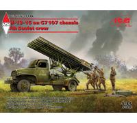 ICM 1/35 BM-13-16 ON G7107 CHASSIS WITH SOVIET CREW