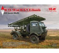 ICM 1/35 BM-13-16 ON W.O.T. 8 CHASSIS WWII SOVIET MLRS