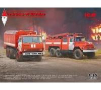 ICM - Modellino Camion Fire Trucks Of Ucraina |icm|ds3527| 1:35 Modellino Char Promo