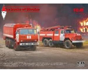 ICM 1/35 FIRE TRUCKS OF UKRAINE