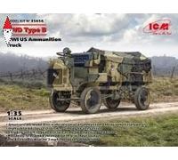 ICM 35656 - 1:3 5 Fwd Tipo B, WWI US Ammunition Camion - Nuovo