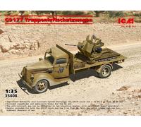 ICM 1/35 KIT CAMION MILITARE G917T TRUPPENLUFTSCHUTZWAGEN MODELLINO STATICO