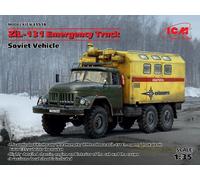 ICM 1/35 KIT CAMION MILITARE ZIL 131 EMERGENCY TRUCK SOVIET VEHICLE MODELLINO