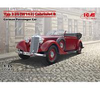 ICM 1/35 KIT MERCEDES TYP 320 W142 CABRIOLET B MODELLINO STATICO DIECAST