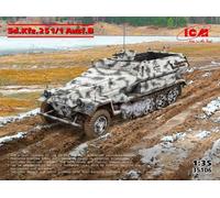 ICM 1/35 KIT MILITARE SD.KFZ.251/1 AUSF.B MODELLISMO MODELLINO STATICO